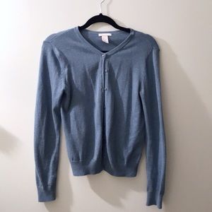 Blue Cardigan